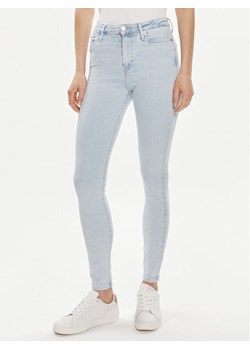 Tommy Hilfiger Jeansy Harlem WW0WW41311 Błękitny Skinny Fit ze sklepu MODIVO w kategorii Jeansy damskie - zdjęcie 181157135