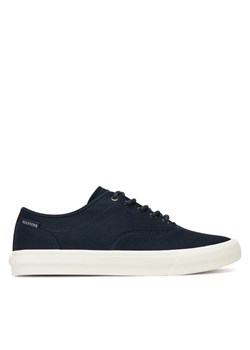 Tommy Hilfiger Tenisówki Hi Vulc Low Oxford Twill FM0FM05400 Granatowy ze sklepu MODIVO w kategorii Trampki męskie - zdjęcie 181157159
