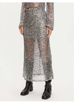 Noisy May Spódnica maxi Paila 27032024 Srebrny Relaxed Fit ze sklepu MODIVO w kategorii Spódnice - zdjęcie 181157178