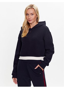 Tommy Hilfiger Bluza S10S101718 Granatowy Relaxed Fit ze sklepu MODIVO w kategorii Bluzy damskie - zdjęcie 181157197