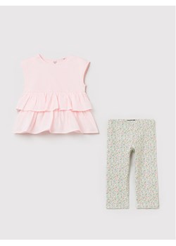 OVS Komplet bluzka i legginsy 1489187 Różowy Regular Fit ze sklepu MODIVO w kategorii Komplety dziewczęce - zdjęcie 181157207