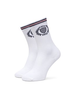 Aeronautica Militare Skarpety wysokie unisex 251CZ015DL561 Biały ze sklepu MODIVO w kategorii Skarpetki damskie - zdjęcie 181157217