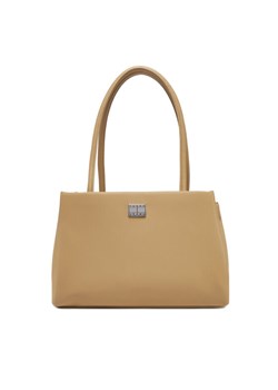 Tommy Jeans Torebka Tjw American Cool Med Tote AW0AW17297 Beżowy ze sklepu MODIVO w kategorii Torebki damskie - zdjęcie 181157279