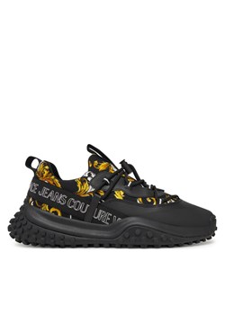Versace Jeans Couture Sneakersy 78YA3SN2 Czarny ze sklepu MODIVO w kategorii Buty sportowe męskie - zdjęcie 181157439