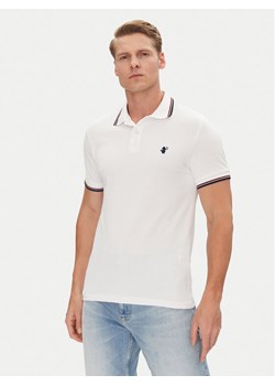 Save The Duck Polo DR0136M BATE20 Biały Regular Fit ze sklepu MODIVO w kategorii T-shirty męskie - zdjęcie 181157448