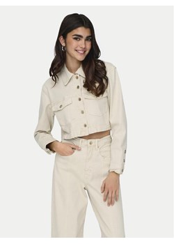 ONLY Kurtka jeansowa Heather 15311007 Beżowy Regular Fit ze sklepu MODIVO w kategorii Kurtki damskie - zdjęcie 181157458