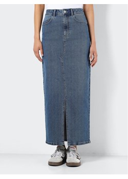 Noisy May Spódnica jeansowa Kath 27030286 Niebieski Regular Fit ze sklepu MODIVO w kategorii Spódnice - zdjęcie 181157475