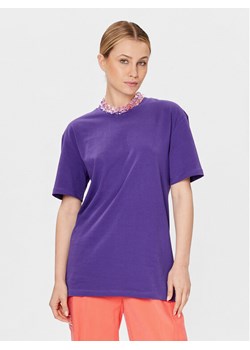 Patrizia Pepe T-Shirt 2M4316/J128-M448 Fioletowy Regular Fit ze sklepu MODIVO w kategorii Bluzki damskie - zdjęcie 181157499