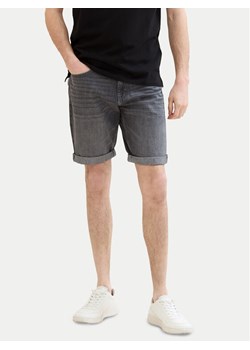 Tom Tailor Szorty jeansowe 1040194 Szary Regular Fit ze sklepu MODIVO w kategorii Spodenki męskie - zdjęcie 181157506