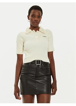Pinko Sweter Egyprian 104363 A27J Beżowy Regular Fit ze sklepu MODIVO w kategorii Swetry damskie - zdjęcie 181157556
