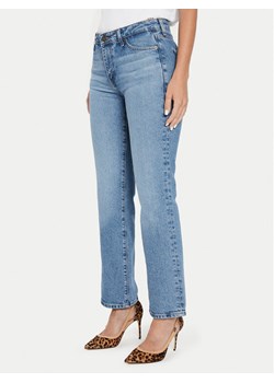 Guess Jeansy W4YA98 D5CC5 Niebieski Straight Fit ze sklepu MODIVO w kategorii Jeansy damskie - zdjęcie 181157646