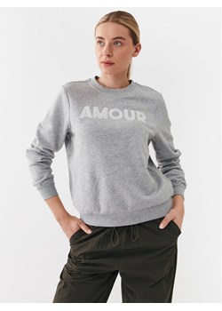 ONLY Bluza 15304436 Szary Regular Fit ze sklepu MODIVO w kategorii Bluzy damskie - zdjęcie 181157657