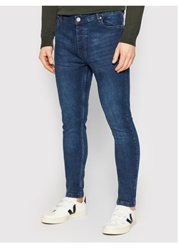 Brave Soul Jeansy MJN-MADISONDARK Granatowy Skinny Fit ze sklepu MODIVO w kategorii Jeansy męskie - zdjęcie 181157669