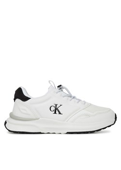 Calvin Klein Jeans Sneakersy V3X9-83010-1464X002 Biały ze sklepu MODIVO w kategorii Buty sportowe dziecięce - zdjęcie 181157678
