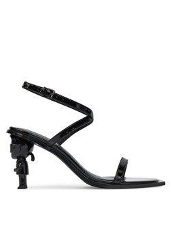 KARL LAGERFELD Sandały Nft Heel KL39115 Czarny ze sklepu MODIVO w kategorii Sandały damskie - zdjęcie 181157729