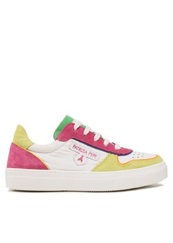 Patrizia Pepe Sneakersy PPJ205.20 S Biały - id: 0000303216320 - marki Patrizia Pepe - 181157829 Patrizia Pepe Sneakersy PPJ205.20 S Biały ze sklepu MODIVO w kategorii Buty sportowe dziecięce - zdjęcie 181157829