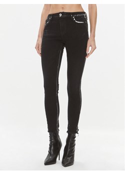 Please Jeansy P0NHCFGW5Q Czarny Skinny Fit ze sklepu MODIVO w kategorii Jeansy damskie - zdjęcie 181157848