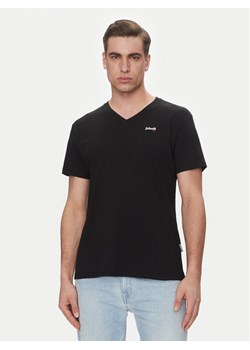 SCHOTT N.Y.C. T-Shirt TSCASUALV Czarny Regular Fit ze sklepu MODIVO w kategorii T-shirty męskie - zdjęcie 181157878