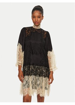 Munthe Sukienka koktajlowa 244131324444 Czarny Relaxed Fit ze sklepu MODIVO w kategorii Sukienki - zdjęcie 181157896