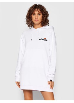 Ellesse Sukienka dzianinowa Honey SGK13289 Biały Relaxed Fit ze sklepu MODIVO w kategorii Sukienki - zdjęcie 181157929