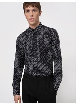 Hugo Koszula Elisha02 50443553 Czarny Extra Slim Fit ze sklepu MODIVO w kategorii Koszule męskie - zdjęcie 181157947