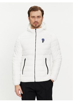 KARL LAGERFELD Kurtka przejściowa 505402 542591 Biały Regular Fit ze sklepu MODIVO w kategorii Kurtki męskie - zdjęcie 181157998