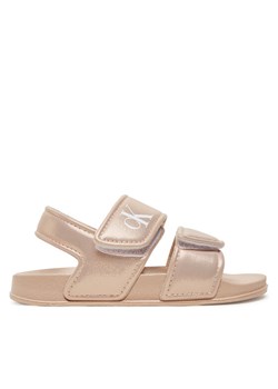 Calvin Klein Jeans Sandały V1A2-82062-0376 S Różowy ze sklepu MODIVO w kategorii Sandały dziecięce - zdjęcie 181158027