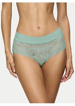 Triumph Bokserki Illusion 10219748 Zielony ze sklepu MODIVO w kategorii Majtki damskie - zdjęcie 181158047