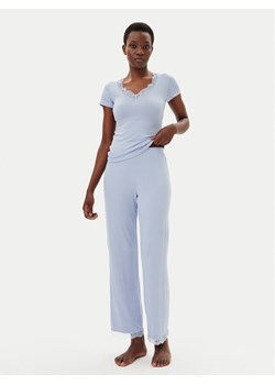 Hunkemöller Piżama Nanna 301484 Niebieski Regular Fit ze sklepu MODIVO w kategorii Piżamy damskie - zdjęcie 181158097