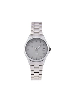 U.S. Polo Assn. Zegarek Louise USP8338ST Srebrny ze sklepu MODIVO w kategorii Zegarki - zdjęcie 181158158
