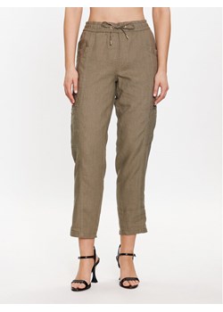 Olsen Spodnie materiałowe 14002059 Khaki Regular Fit ze sklepu MODIVO w kategorii Spodnie damskie - zdjęcie 181158169