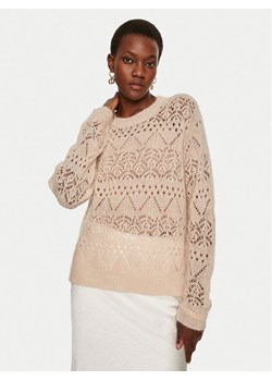 TWINSET Sweter 242TP3690 Różowy Loose Fit ze sklepu MODIVO w kategorii Swetry damskie - zdjęcie 181158277