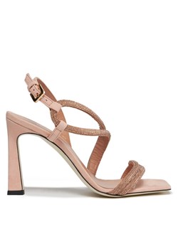 Pollini Sandały SA16039C1ITA0609 Różowy ze sklepu MODIVO w kategorii Sandały damskie - zdjęcie 181158327