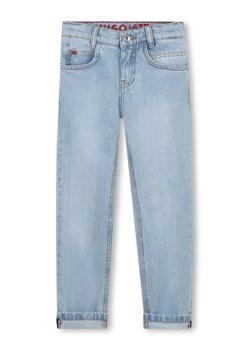 HUGO Jeansy G00374 D Niebieski Regular Fit ze sklepu MODIVO w kategorii Spodnie chłopięce - zdjęcie 181158475
