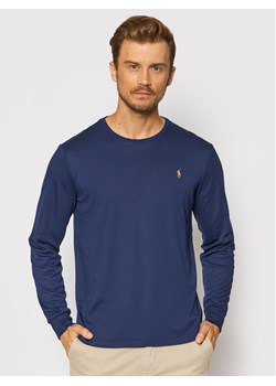 Polo Ralph Lauren Longsleeve 710760121 Granatowy Slim Fit - id: 0000206566560 - marki Polo Ralph Lauren - 181158655 Polo Ralph Lauren Longsleeve 710760121 Granatowy Slim Fit ze sklepu MODIVO w kategorii T-shirty męskie - zdjęcie 181158655