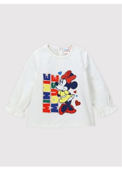 Original Marines Bluzka Myszka Minnie DCAV1432NF Biały Regular Fit ze sklepu MODIVO w kategorii Bluzki dziewczęce - zdjęcie 181158729