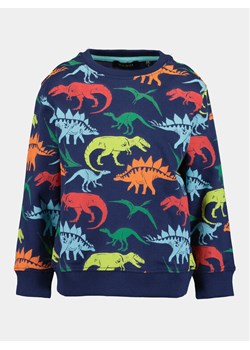 Blue Seven Bluza 817628 X Granatowy Regular Fit ze sklepu MODIVO w kategorii Bluzy chłopięce - zdjęcie 181158749