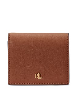 LAUREN RALPH LAUREN Mały Portfel Damski 432962112002 Brązowy ze sklepu MODIVO w kategorii Portfele damskie - zdjęcie 181158779