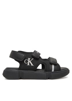 Calvin Klein Jeans Sandały V3B2-83023-1591 M Czarny ze sklepu MODIVO w kategorii Sandały dziecięce - zdjęcie 181158797