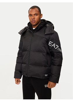 EA7 Emporio Armani Kurtka puchowa 6DPB33 PNEOZ Czarny Regular Fit ze sklepu MODIVO w kategorii Kurtki męskie - zdjęcie 181158818