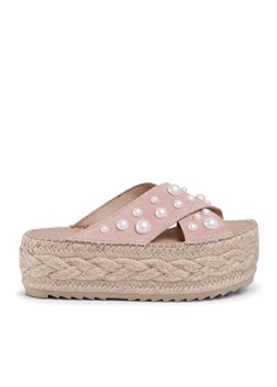Eva Minge Espadryle EM-14-07-000733 Różowy ze sklepu MODIVO w kategorii Klapki damskie - zdjęcie 181158857