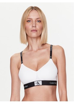 Calvin Klein Underwear Biustonosz braletka Light Lined 000QF7218E Biały ze sklepu MODIVO w kategorii Biustonosze - zdjęcie 181158967