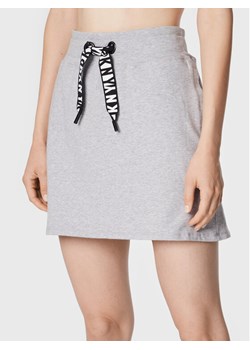 DKNY Sport Spódnica trapezowa DP3S5017 Szary Regular Fit ze sklepu MODIVO w kategorii Spódnice - zdjęcie 181158988