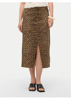 Vero Moda Spódnica jeansowa Veri 10331065 Brązowy Regular Fit - id: 0000305059819 - marki Vero Moda - 181159069 Vero Moda Spódnica jeansowa Veri 10331065 Brązowy Regular Fit ze sklepu MODIVO w kategorii Spódnice - zdjęcie 181159069