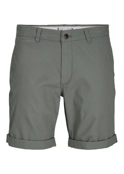 Jack&Jones Szorty materiałowe Dave 12182549 Zielony Regular Fit ze sklepu MODIVO w kategorii Spodenki męskie - zdjęcie 181159086