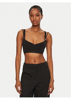 Patrizia Pepe Top 8K0282/K236-K103 Czarny Regular Fit ze sklepu MODIVO w kategorii Bluzki damskie - zdjęcie 181159089