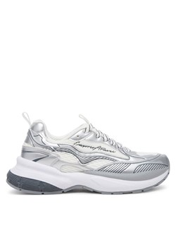 Emporio Armani Sneakersy X3X238 XR388 00520 Srebrny ze sklepu MODIVO w kategorii Buty sportowe damskie - zdjęcie 181159179