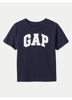 Gap T-Shirt 609749-02 Granatowy Regular Fit ze sklepu MODIVO w kategorii T-shirty chłopięce - zdjęcie 181159495