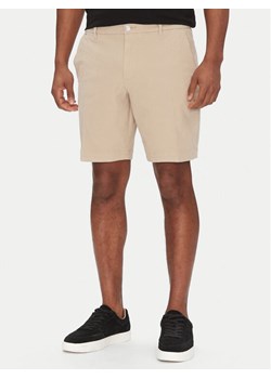 BOSS Szorty materiałowe H-Slice-Shorts1 50543951 Beżowy Slim Fit ze sklepu MODIVO w kategorii Spodenki męskie - zdjęcie 181159598