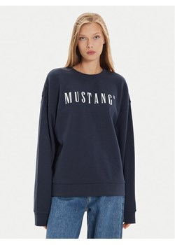 Mustang Bluza Lindsey 1015262 Granatowy Regular Fit ze sklepu MODIVO w kategorii Bluzy damskie - zdjęcie 181159629